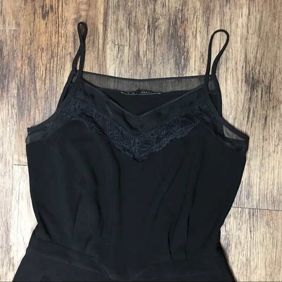 Black Zara jumpsuit size S - Picture 2 of 3